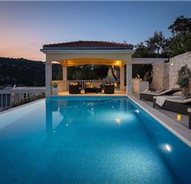 3 Bedroom Villa in Uvala Ljubljeva near Trogir, sleeps 6-7